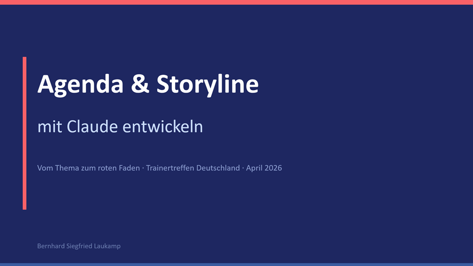 Agenda Storyline Claude