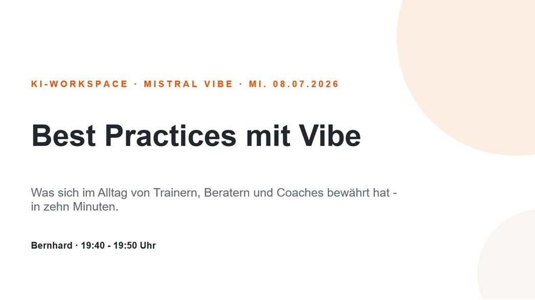 e KIWS Vibe Best Practices 260705 0640