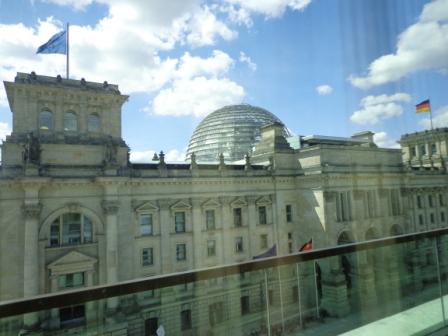 Blick auf den Reichstag