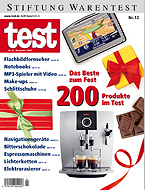 Testheft 12/07: Notebooks, Navigationsgeräte, Steuertipps u.a.