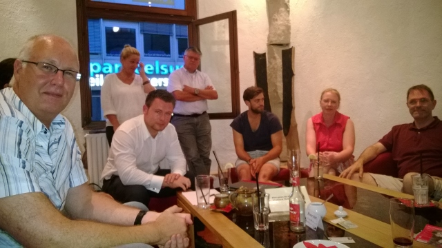 Trainertreffen im Forum3 Café